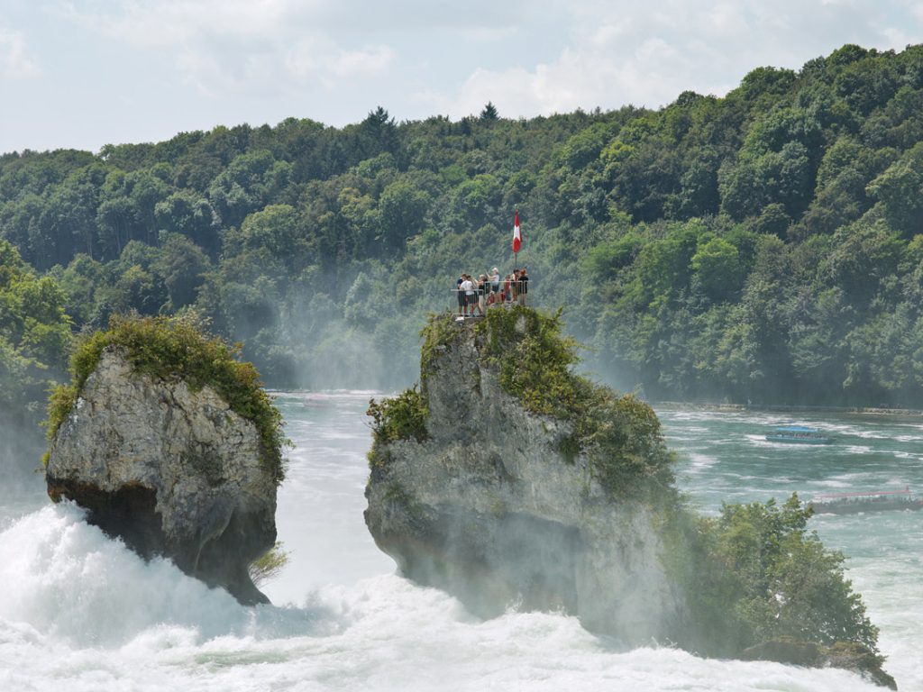 Rhine Falls, Neuhausen, Switzerland, 2016